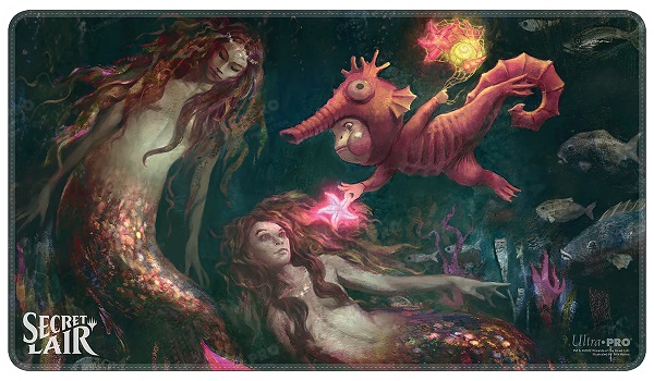 [SL07] MtG Playmat Holofoil Secret Lair Nils Hamm Artist Series - Deepglow Skate