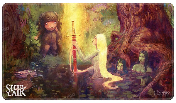 [SL08] MtG Playmat Holofoil Secret Lair Nils Hamm Artist Series - Sword of Truth and Justice