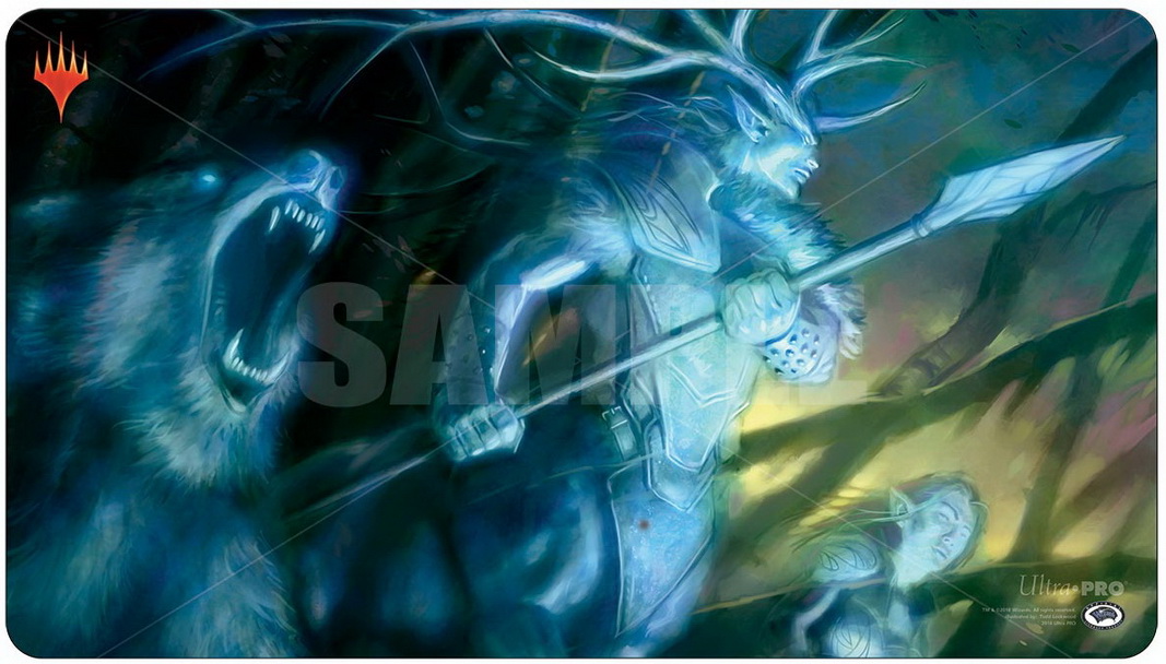 [282] MtG Playmat AS-23 Legendary Collection Karador, Ghost Chieftain