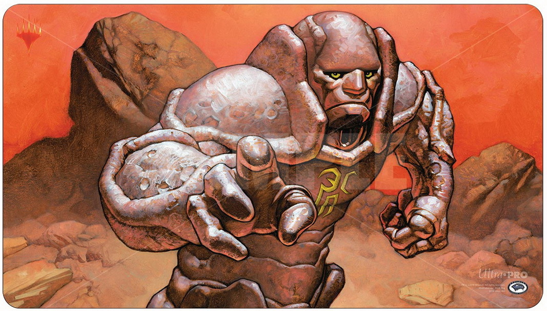 [291] MtG Playmat AS-32 Legendary Collection Karn, Silver Golem