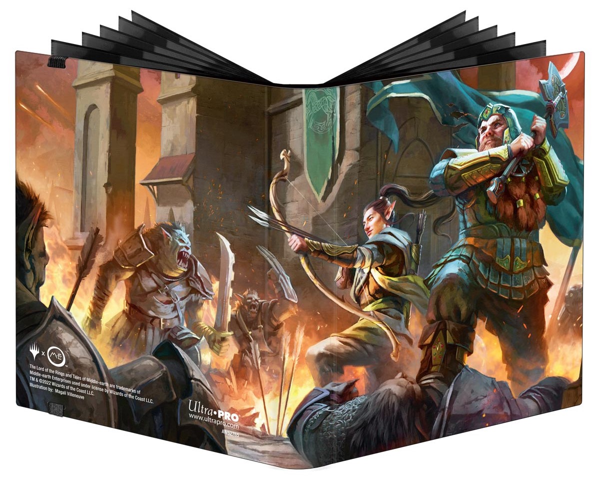 [4] MtG PRO-Binder 4 Pocket LTR The Lord of the Rings: Tales of Middle-Earth (Legolas & Gimli)