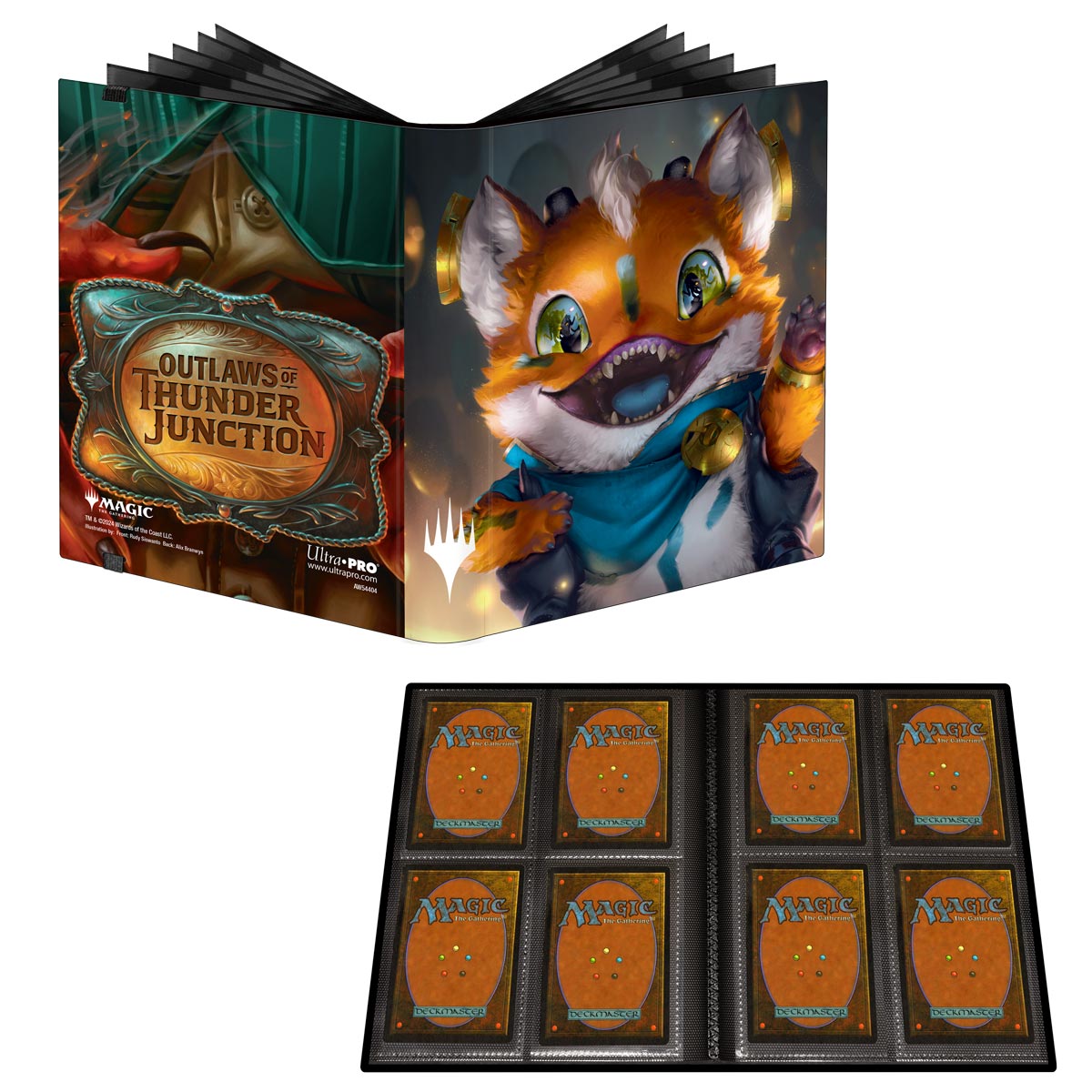 [9] MtG PRO-Binder 4 Pocket OTJ Outlaws of Thunder Junction