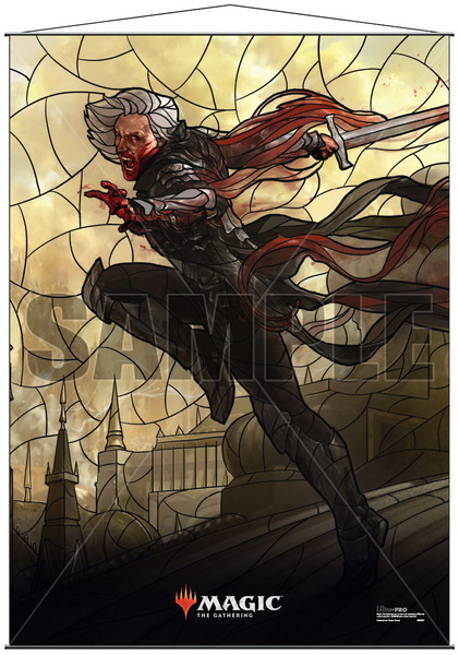 [16] MtG Wall Scroll - Stained Glass: Sorin
