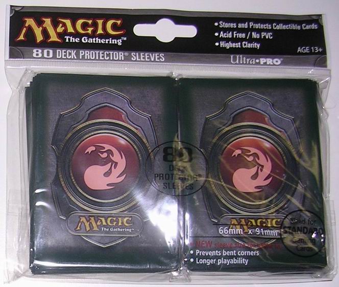 [51] MtG Sleeves G012 - Conf. 80 Sleeves Mana Red 3