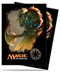[61] MtG Sleeves G015 - Conf. 80 Sleeves Mana 4 Ajani