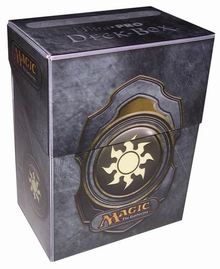 [51] MtG 80+ Deck Box G011 - Mana Bianco 3