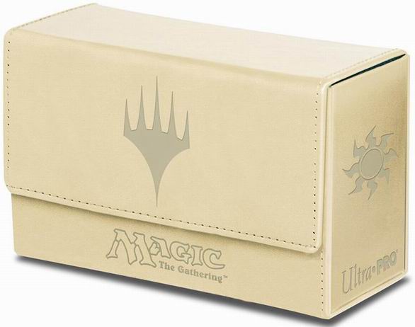 Ultra Pro - Portadeck Magic Dual Flip Box - Bianco