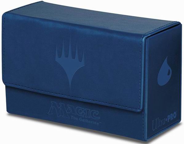 Ultra Pro - Portadeck Magic Dual Flip Box - Blu
