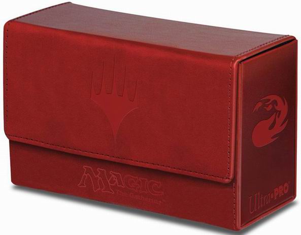 Ultra Pro - Portadeck Magic Dual Flip Box - Rosso