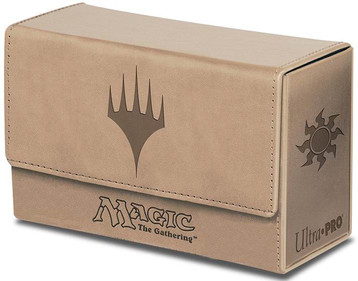 Ultra Pro - Portadeck Matte Magic Dual Flip Box - Bianco