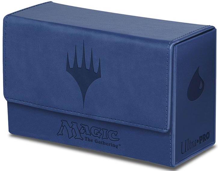 Ultra Pro - Portadeck Matte Magic Dual Flip Box - Blu