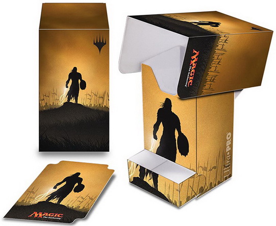[1] MtG Deck Box with Tray - Gideon