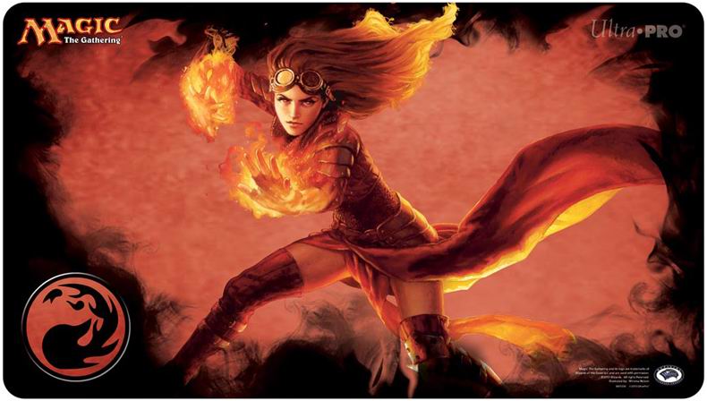[112] MtG Playmat G010 - Magic Mana 4: Chandra