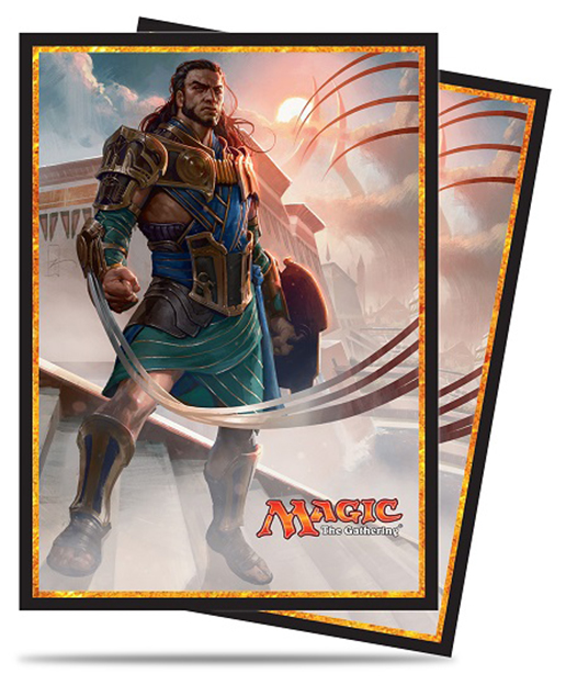 [157] MtG Sleeves AKH-02 Conf. 80 Sleeves Gideon