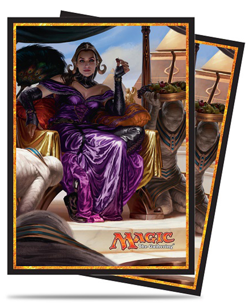 [158] MtG Sleeves AKH-03 Conf. 80 Sleeves Liliana