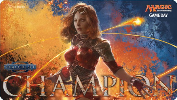 MTG Playmat Game Day Magic 2014