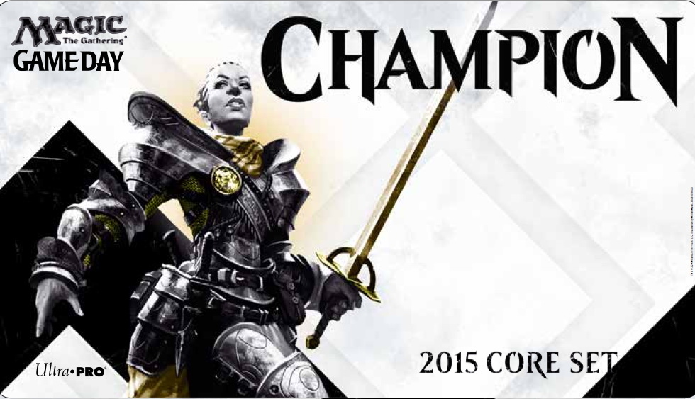 MTG Playmat Game Day Magic 2015