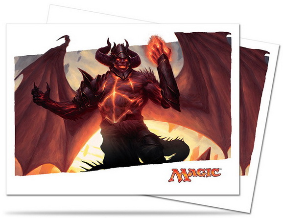 [123] MtG Sleeves BFZ-02 Conf. 80 Sleeves Ob Nixillis