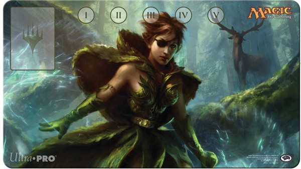 [5] MtG Playmat C14-V5 Freyalise, Llanowar