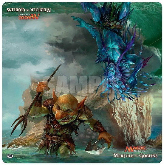 MtG Playmat DDT-1 Merfolk vs Goblins Duel Playmat