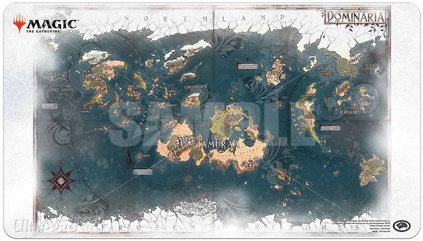 [244] MtG Playmat DOM-6 Map of Dominaria