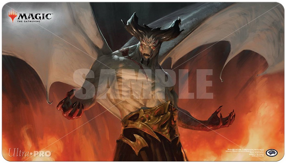 [245] MtG Playmat DOM-7 Demonlord Belzenlok