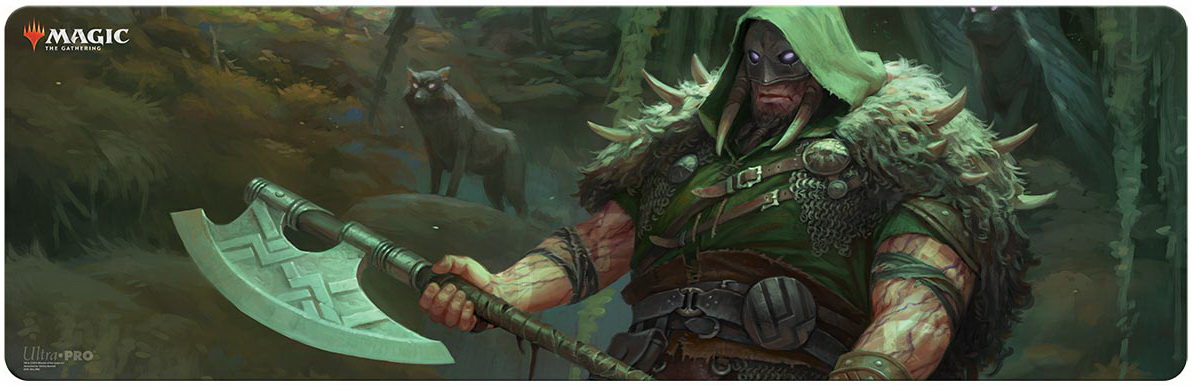 [18] MtG 8ft Table Playmat ELD Throne of Eldraine
