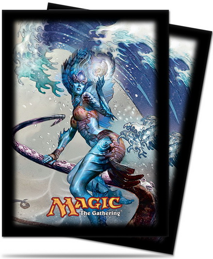 [94] MtG Sleeves BORN-01 Conf. 80 Sleeves Kiora, the Crashing Wave