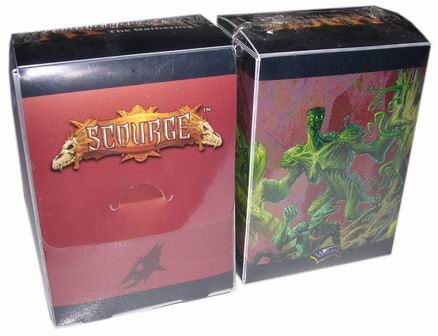 MTG Deck Box SCOURGE-01 con 80 Sleeves