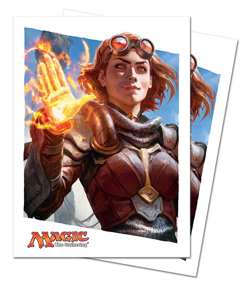 [128] MtG Sleeves GDG-03 Conf. 80 Sleeves Chandra