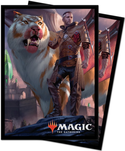 [83] MtG Sleeves IKO-V1 Conf. 100 Sleeves Lukka, Coppercoat Outcast