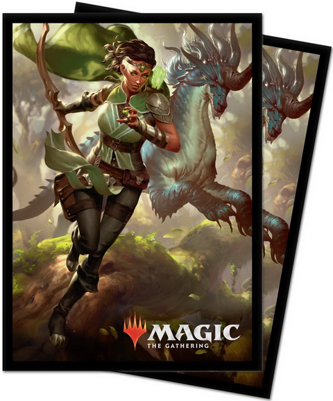 [84] MtG Sleeves IKO-V2 Conf. 100 Sleeves Vivien, Monster