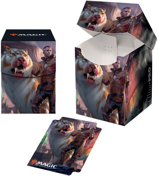 [95] MtG PRO-100+ Deck Box IKO-V1 Lukka, Coppercoat Outcast