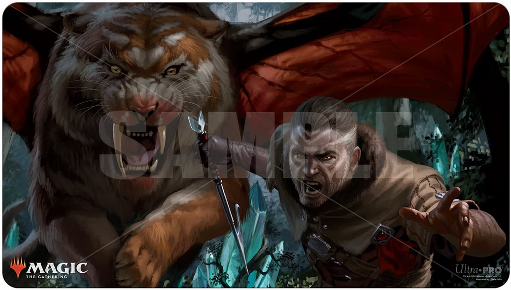 [357] MtG Playmat IKO-V4 Go For Blood