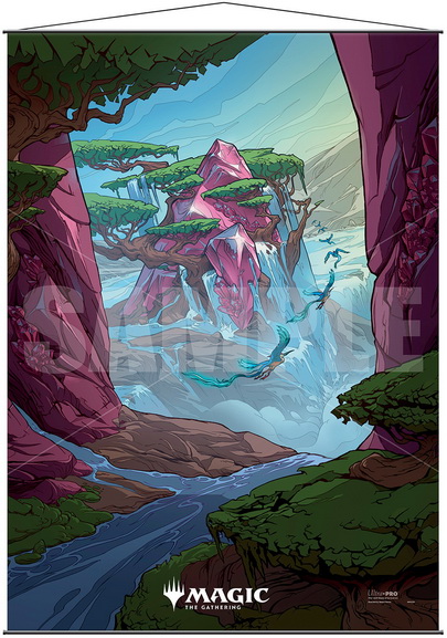 [25] MtG Wall Scroll IKO-V1 Ketria Triome