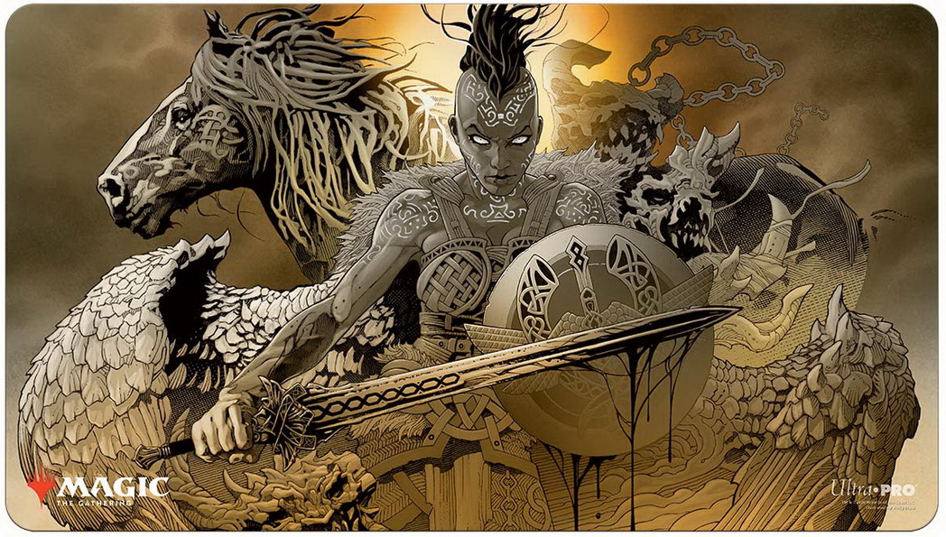 [398] MtG Playmat KHM-V3 Reidane, God of the Worthy
