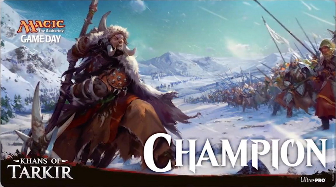 MTG Playmat Game Day Khans of Tarkir