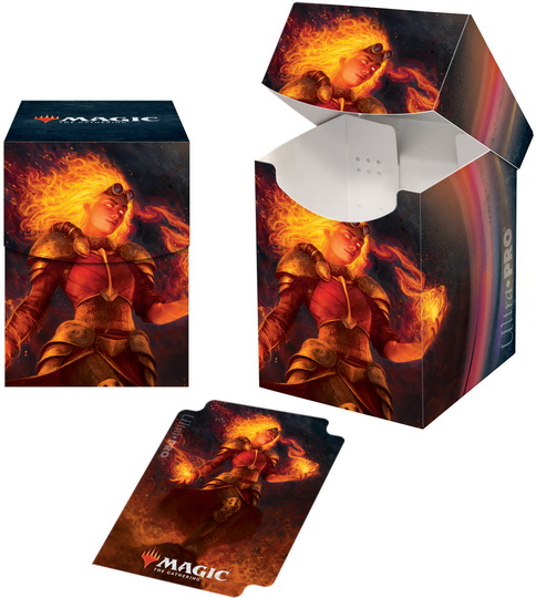 [101] MtG PRO-100+ Deck Box M21-V4 Chandra, Heart of Fire