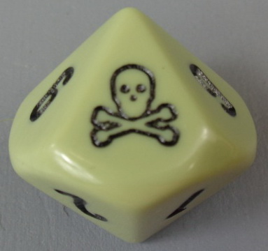 MTG Dice - Poison Counter D10