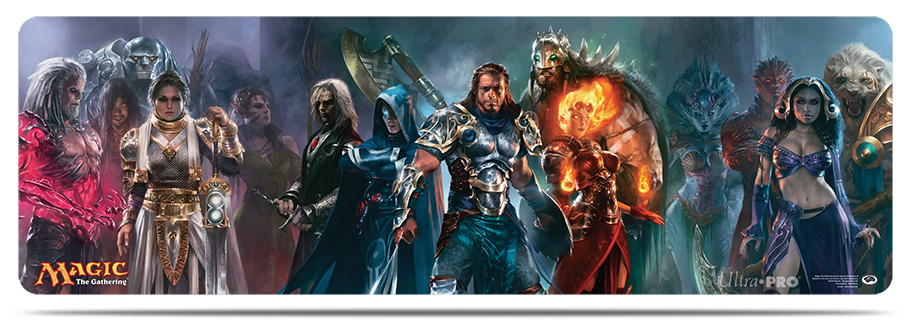 [1] MtG Playmat Planeswalker Pantheon 8ft Table Playmat