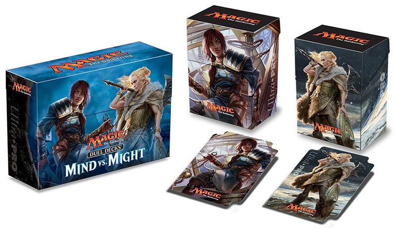 [18] MtG Deck Box Duel Decks Mind vs Might