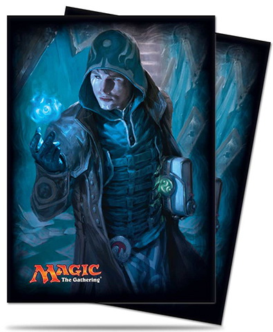 [132] MtG Sleeves SOI-02 Conf. 80 Sleeves Jace, Unraveler of Secrets
