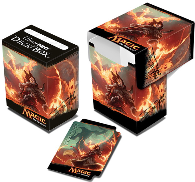 [114] MtG 80+ Deck Box FRF-01 Sarkhan Vol