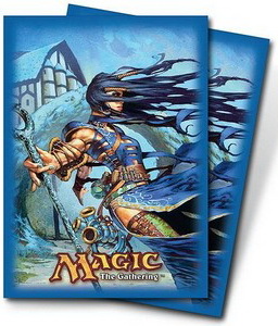 [10] MtG Sleeves FUTSIG-02 Conf. 80 Sleeves Linessa, Zephyr Mage