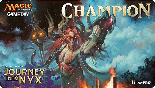 MTG Playmat Game Day Journey Into Nyx