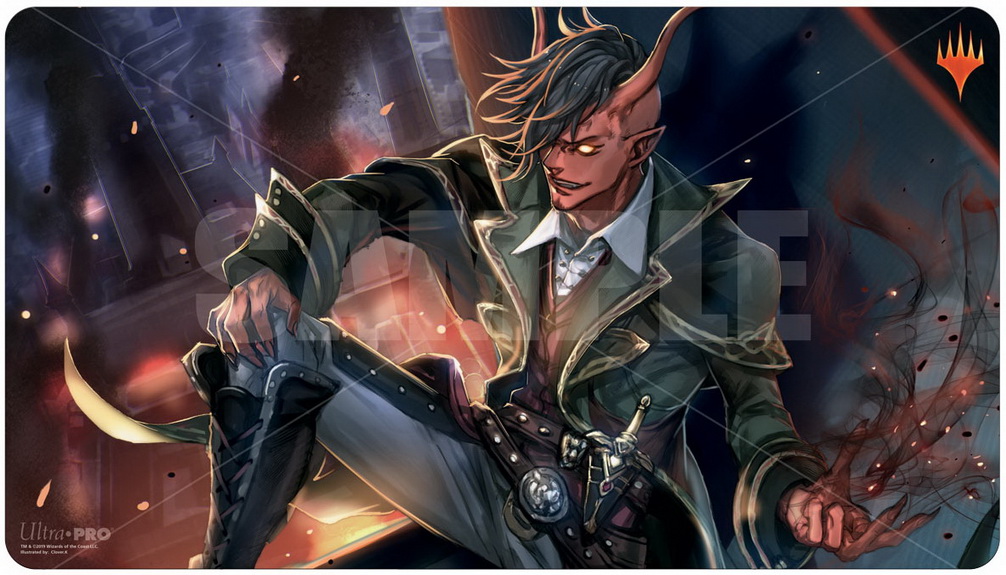 [344] MtG Playmat WAR-V17 Alternate Art Tibalt