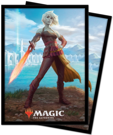 [98] MtG Sleeves ZNR-V2 Conf. 100 Sleeves Nahiri, Heir of the Ancients
