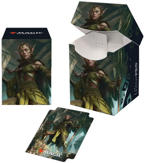 [105] MtG PRO-100+ Deck Box ZNR-V3 Nissa of Shadowed Boughs
