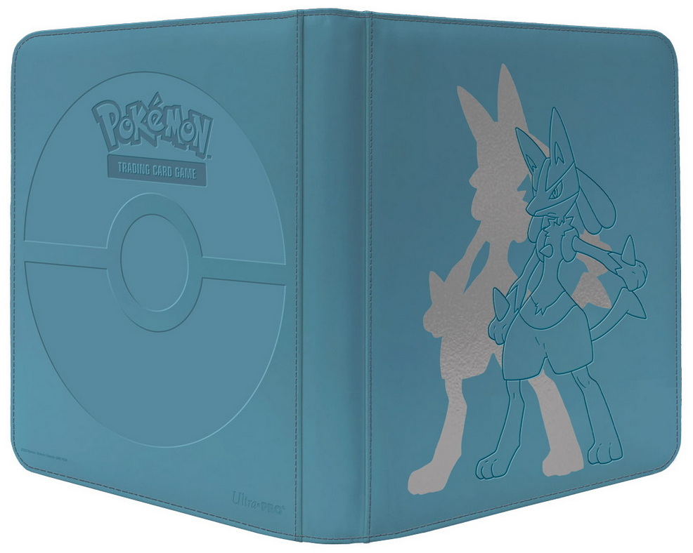 Pokémon PRO-Binder Premium Zippered Ultra-PRO 12+12 tasche Lucario