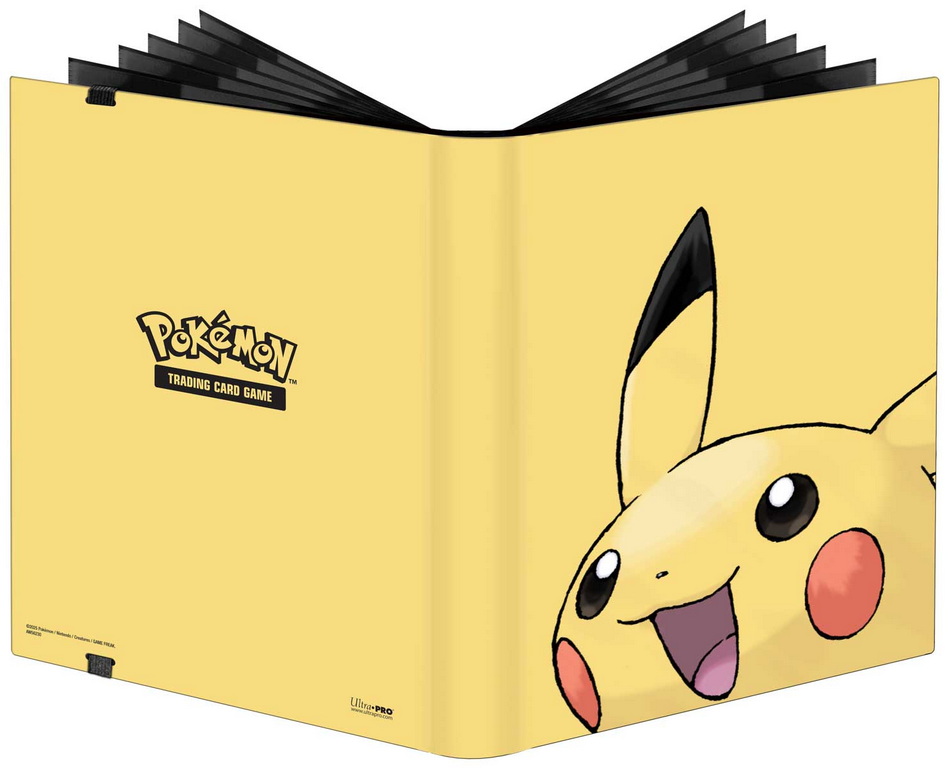 [33] Pokémon PRO-Binder Ultra-PRO 9+9 tasche Pikachu 2025